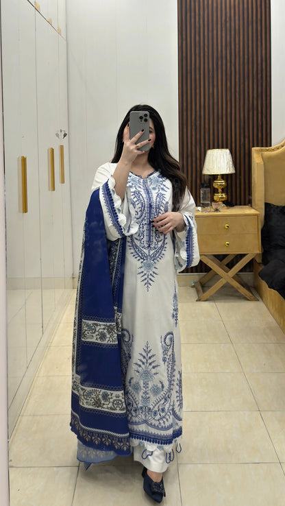 Lawn Embroidered 3-PC