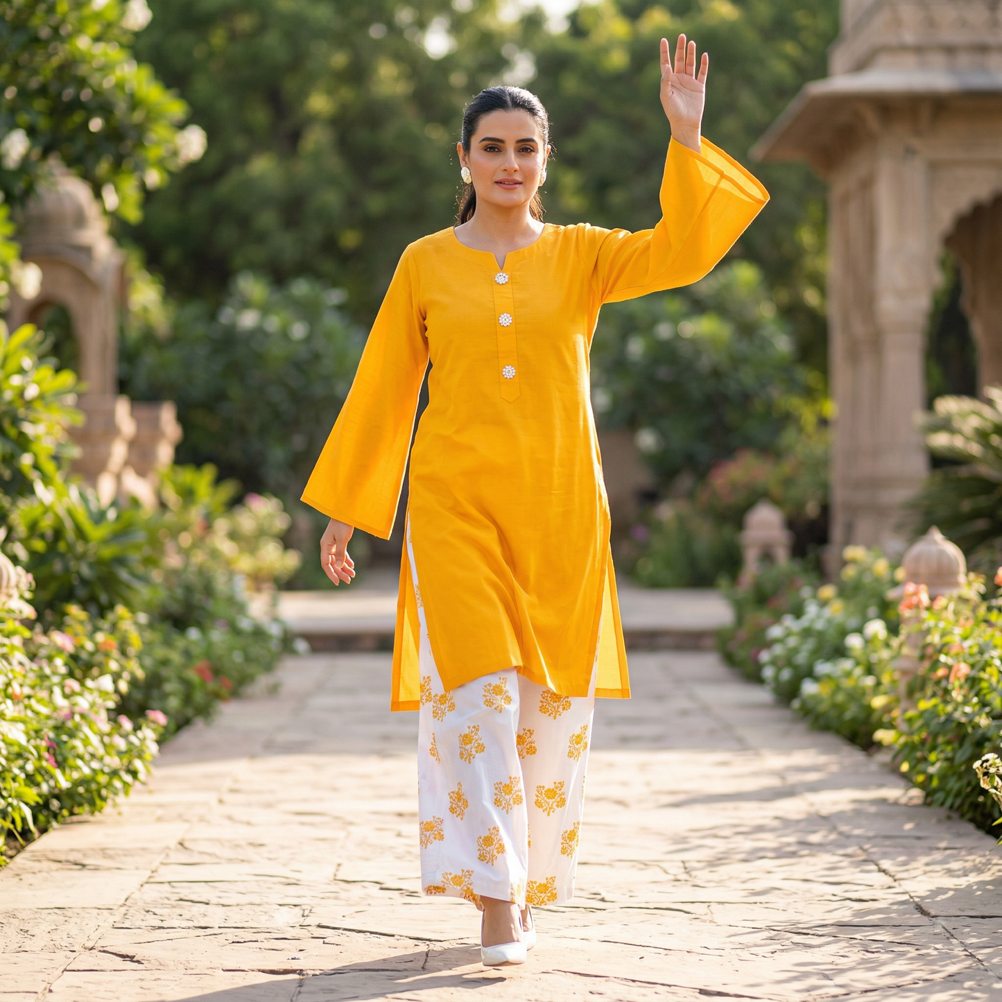 Linen Printed-2PC