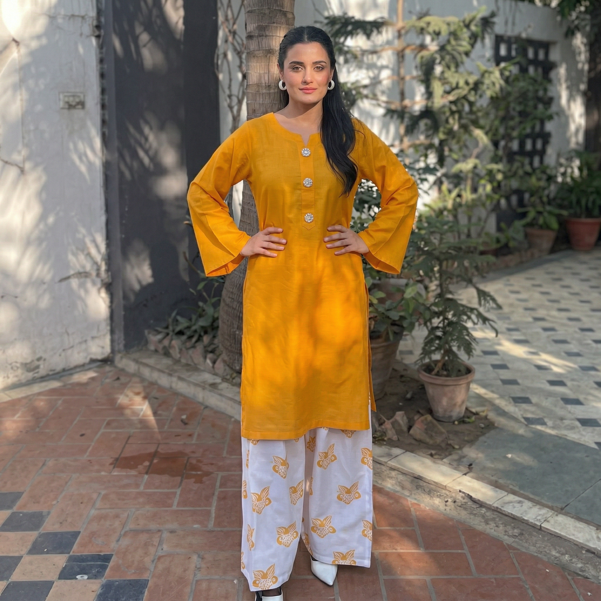Linen Printed-2PC