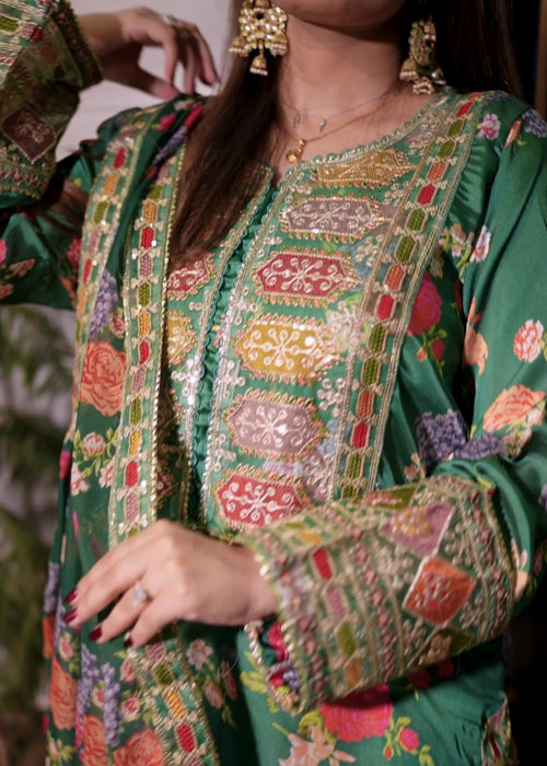 Charmuse/Shamooz Embroidered-3PC