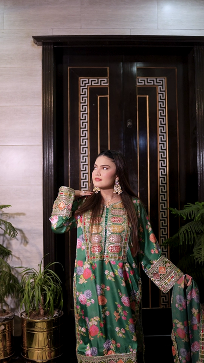 Charmuse/Shamooz Embroidered-3PC