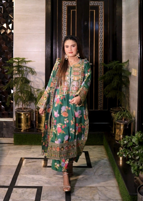 Charmuse/Shamooz Embroidered-3PC