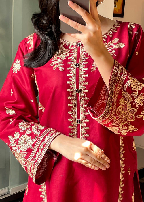 Lawn Embroidered 2-PC