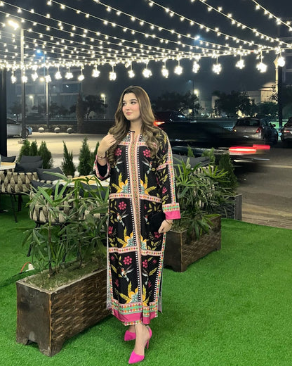 Poly Lawn Printed 2-PC