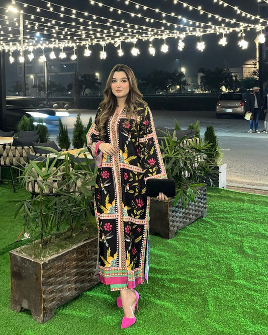 Poly Lawn Printed 2-PC