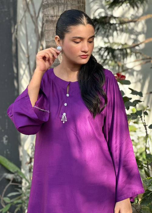 Linen Embroiderd-2 PC